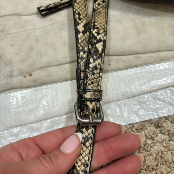 Nine West Faux Snakeskin Crossbody Bag - Picture 10 of 10